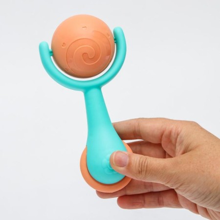 A set of rattles with a “vegetable mix” teether, 2 pcs-5