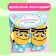 A set of clothes for dolls "Funny Bee": tights, socks