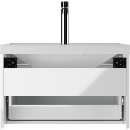 Tumba Iceberg Eva under the Bazis 80 sink, suspended, with one box-3