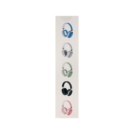 Wireless headphones SY-BT 1632, full-size, microphone, BT5.3, AUX, 400 mAh, green-15