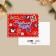 Postcard-Mini “Happy New Year!”, Letter, 6 x 8 cm, New Year