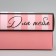 Gift box, packaging, "for you", 32 x 24 x 9 cm