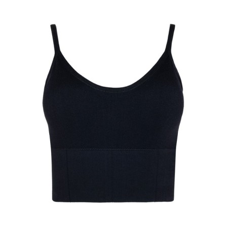 Top female, black color, size One size (42-48)-4