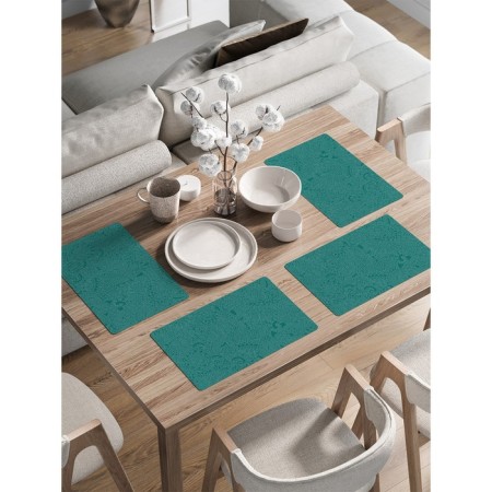 A set of napkins for setting the table "Blurry pattern", rectangular, rounded edges, size 30x46 cm, 4 pcs