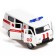 Metal machine "UAZ-3962. Ambulance ", inertia, 1:43