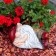 Garden Figure "Dwarf Sonya" Red, 38x28x21cm