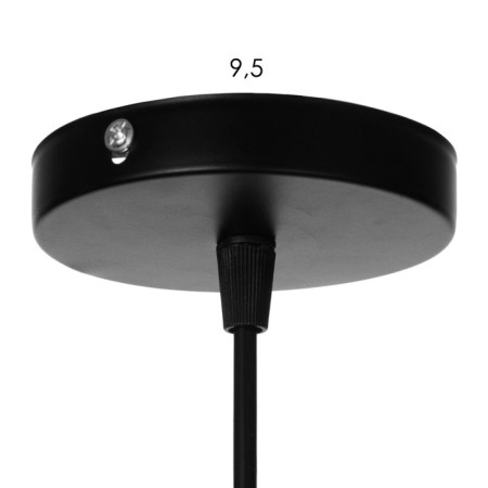 Lamp Bayerlux 2755/1 E27 40W Black 21x21x35-135 cm-8