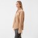 Women's shirt minku: casual collection beige color, river 52