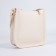 Bag Cross-Bodi with a zipper, white color