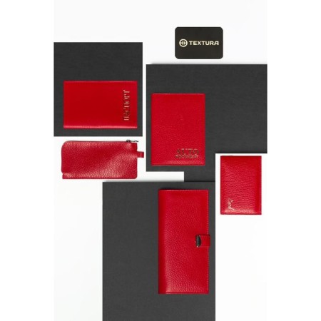 Wallet on the button, the color is red-5