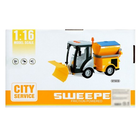 Machine "City Service", 1:16, light, sound, inertia-9