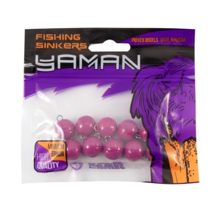 Cargo Cheburashka painted collapsible Yaman 10 pcs., 20 g, purple-4