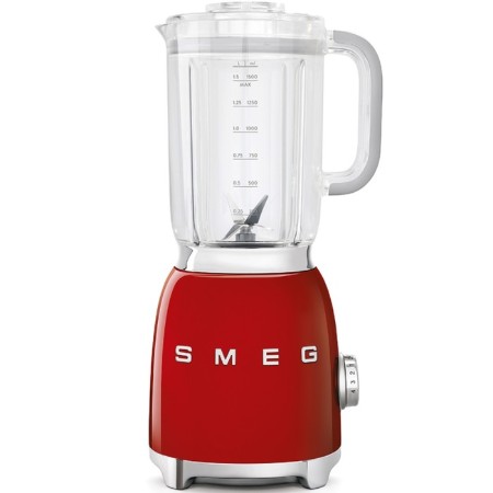 SMEG BLF01RDEU blender, stationary, 800 watts, 1.5 l, speed adjustment + pulse, red
