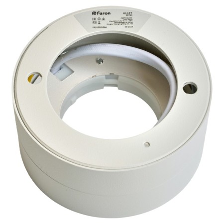 Ceiling light Feron HL357, IP20, GX53, 12 W, 82x82x40 mm, white color-5