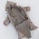 Combineson Children's Winter Kinderlitto "Velvet-1", height 68-74 cm, color gray-beige