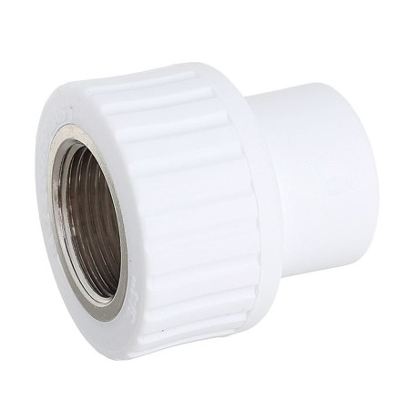 Combined clutch RTP, D = 20 mm x 3/4 ", internal thread, polypropylene