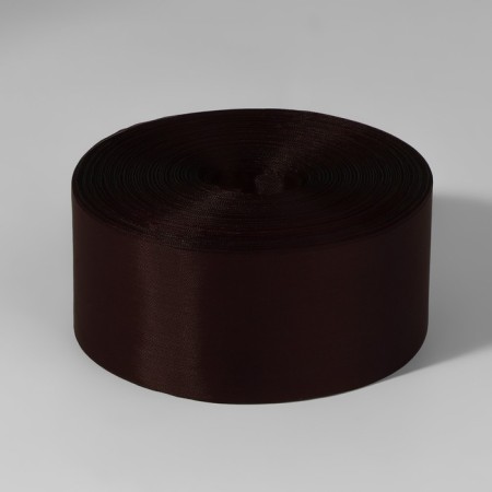 Kapron tape, 50 mm, 100 ± 5 m, dark brown color-1