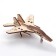 Wooden designer, prefabricated model "Fighter"