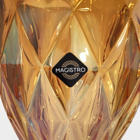 Magistro glass glass “cruise”, 250 ml, 8 × 15.3 cm, amber color-8