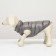 Dog jacket two -sided with print, size 8 (ds 23 cm, og 30, osh 22 cm), gray