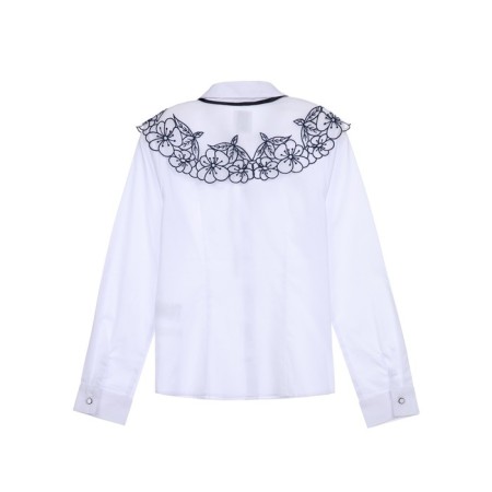 Kit for girls: blouse and collar, height 140 cm-1