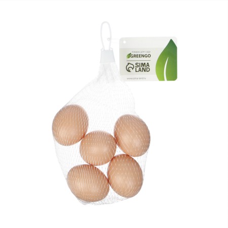 Artificial egg 5 x 4 x 4 cm brown Greengo-2