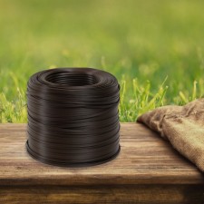 Artificial rattan 6 mm 500 m wave (wenge)