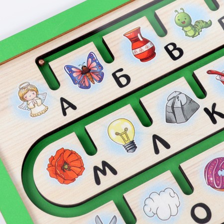 Board game "Labyrinth. Alphabet"-5