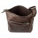 Male bag, lightning department, 2 outer pockets, adjustable belt, brown color