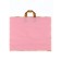Pack with a loop handle pink 50 x 41 x 10 cm 80 μm