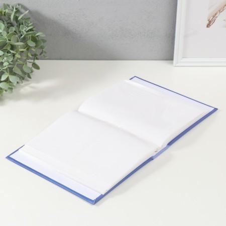 Photo album for 200 photos 10x15 cm, plastic. Sheets "SPB City Art: Violet"-2