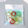 Decor for creativity Plastic "Uneven Ring" MIX 0.6x2.8x2.8 cm