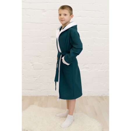Boat for a boy, height 152 cm, emerald, waffle-2