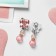 Clips children's "chosen" butterfly with beads, color mix