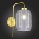 Sconces st. SL1154.321.01. Gran. 1x60 W, E27, 26.5x33.5 cm, brass color