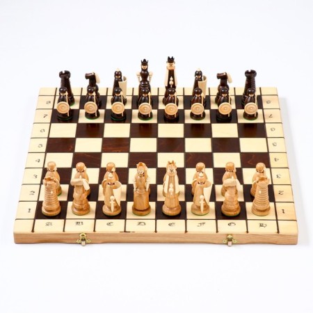 Chess Polish Madon "Magnat", 56 x 56 cm, King H-12 cm-3