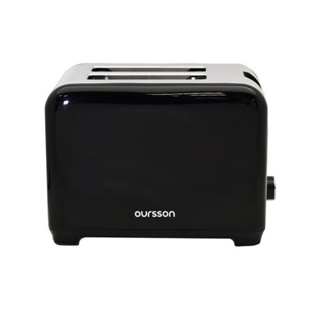 Toster Oursson TO2120/BL, 930 W, 7 grip modes, 2 toasts, defrosting, black-1