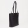 Zipper bag, external pocket, black color