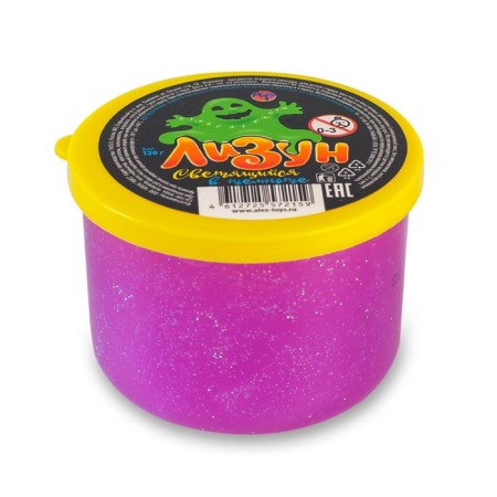 Lizun luminous in the dark, 120 g, color mix-7