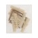 One -rod hook for curtains Cappio KC211, white color, 2 pcs