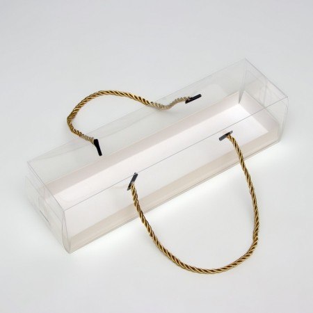 Confectionery packaging for roll, white 29.5 x 7.8 x 7.8-3