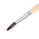 Round brush, squirrel, No. 10, wood handle