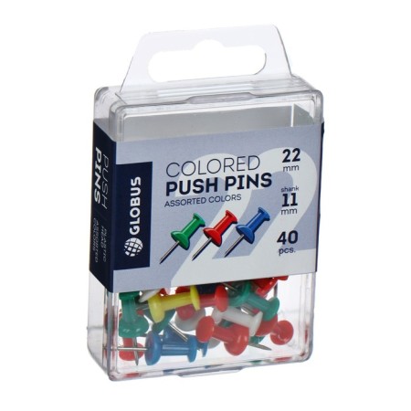 Power buttons Globus, 40 pcs., Color