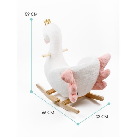 Swan Swan Amarobaby Swan, 59x35x66 cm, white-3