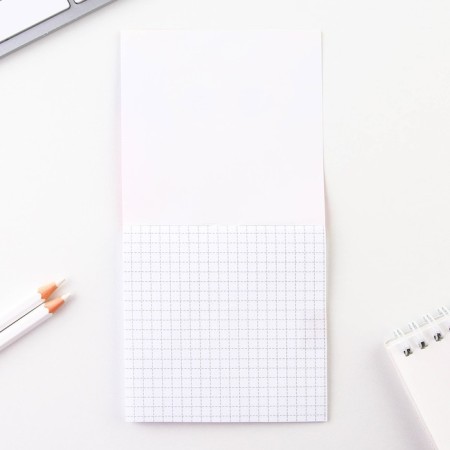 Notepad 10x10 cm, 16 liters “March 8. Flower »Mix-16