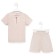 Set for a boy (shirt, shorts) minku: Cotton Collection Beige color, height 110