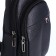 Male sling bag, artificial leather, black color