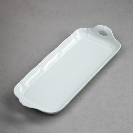 Rolling dish, 38 cm, porcelain, Iran-1