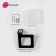 Soap dish IDDIS Slide Slibsg0i42, 107x116x71 mm, matte glass