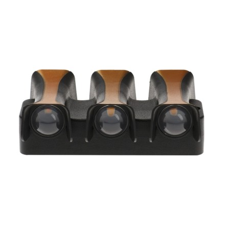 Facade lamp "Elegant", FSD-042, 6 W, 3000K, 3 rays, IP65, 220 V, plastic, black-6